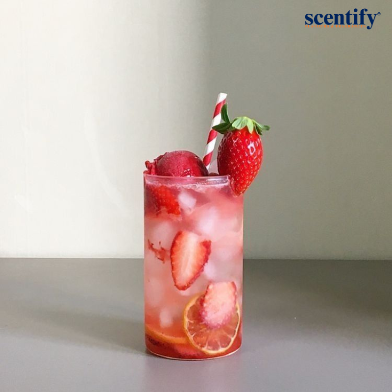 Ứng dụng hương berry trong trà trái cây, soda và nước giải khát